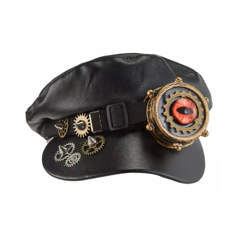 Steampunk-Schirmmütze für Herren Steampunk-Schirmmütze für Herren
