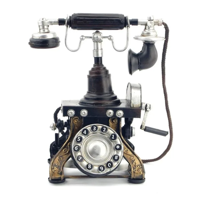 Steampunk-Dekoration Telefon – Nachbildung antik-look