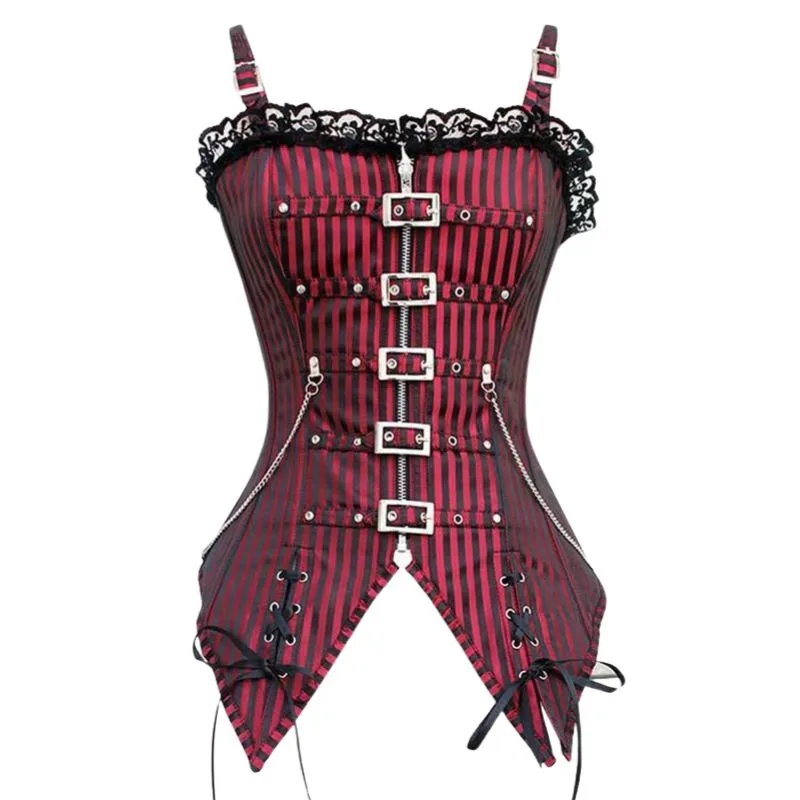 Steampunk für Damen Steampunk-Korsett – Vintage Taillenbetonung